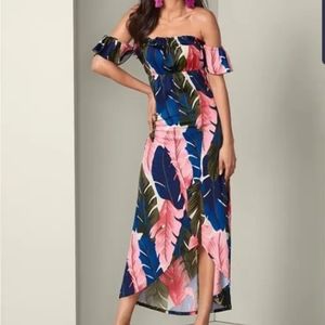 Off shoulder maxi dresses by Venus